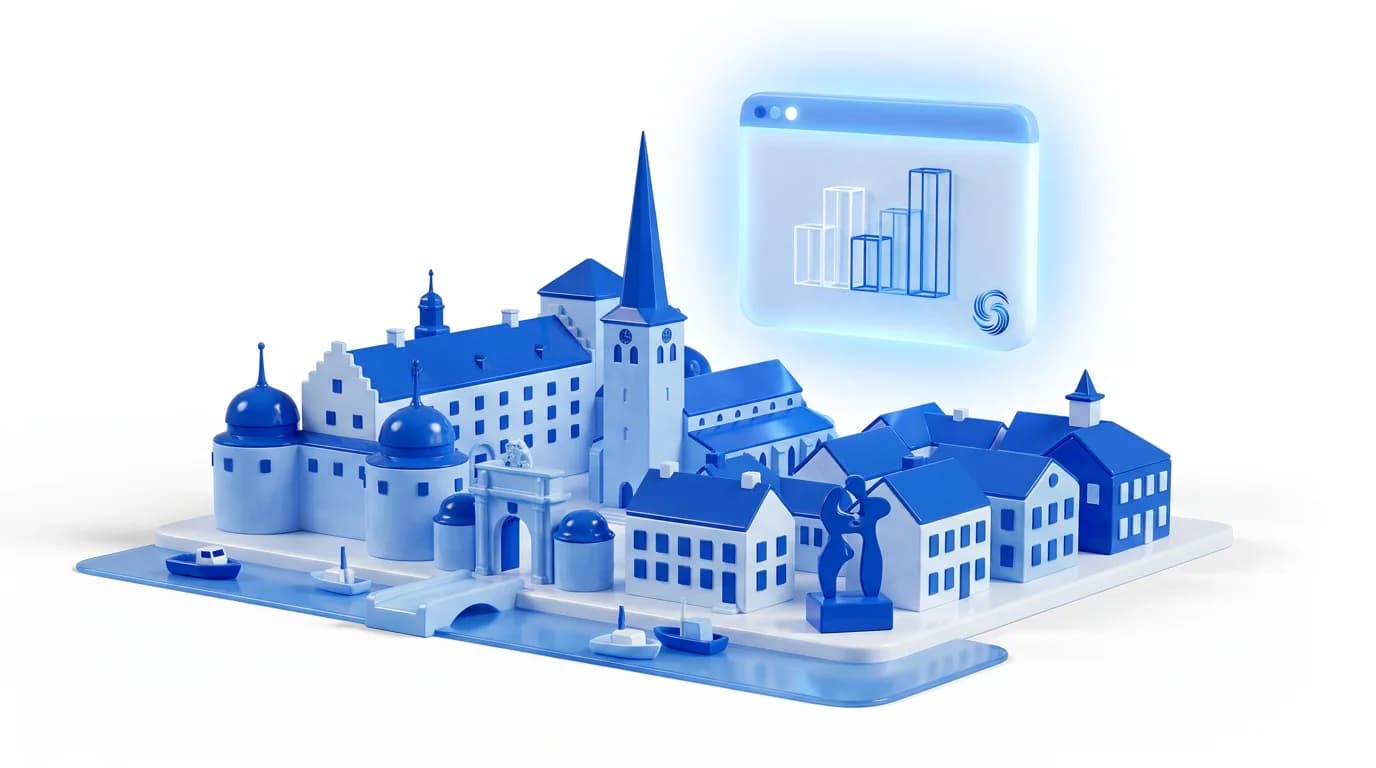 Illustration: webbyrå för företag i Halmstad