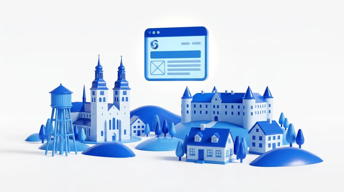 Illustration: webbyrå för företag i Växjö