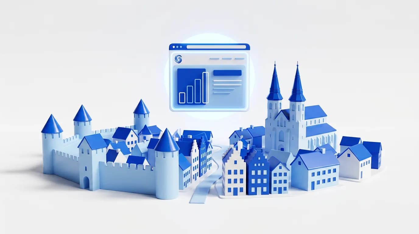 Illustration: webbyrå för företag i Visby